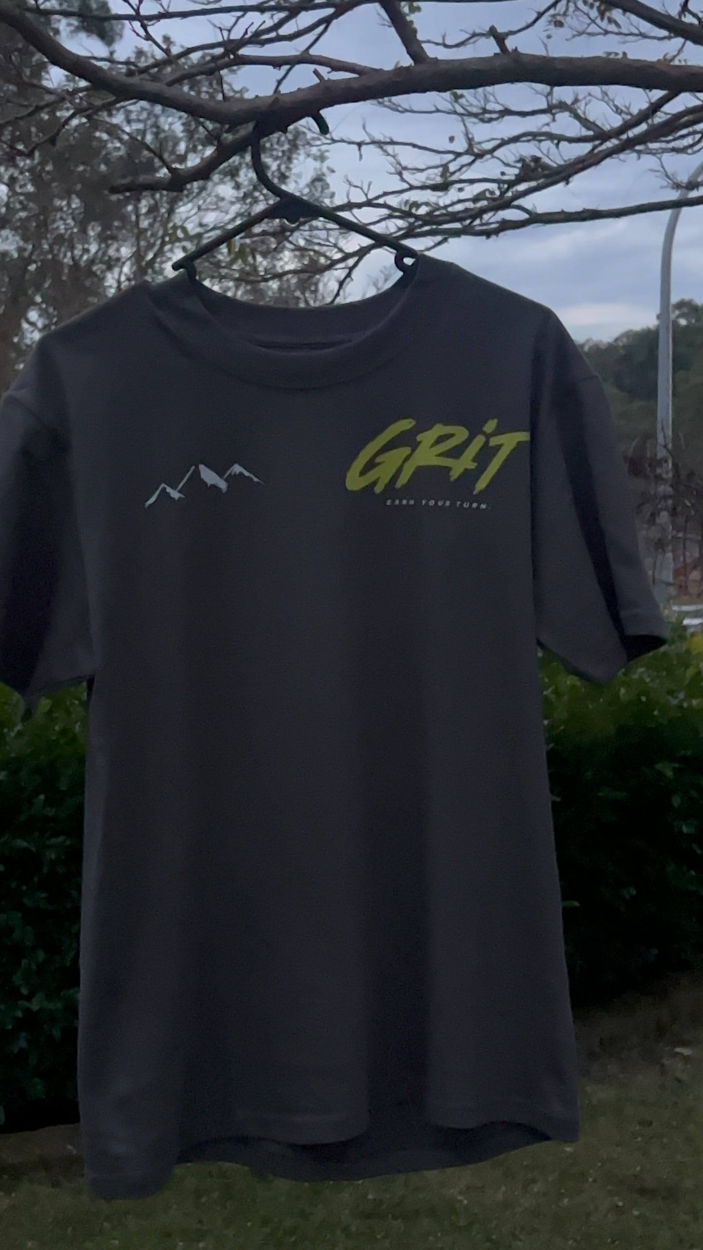 GRIT EARN YOUR TURN TEE